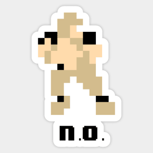 8-Bit Quarterback - New Orleans Sticker